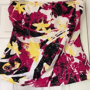 Express women’s strapless top